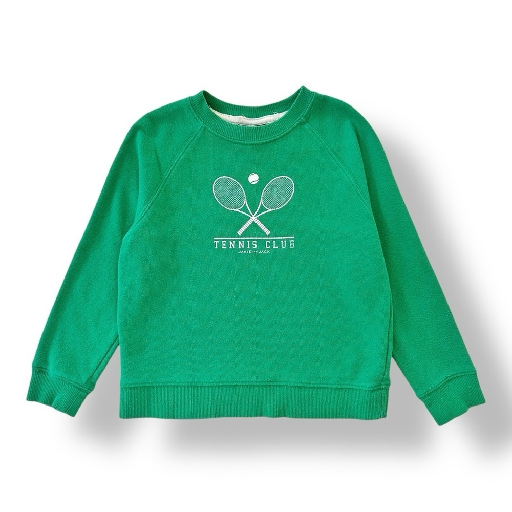Janie & Jack | Tennis Club Sweatshirt (5 yrs) 🎾 - Picture 3 of 6